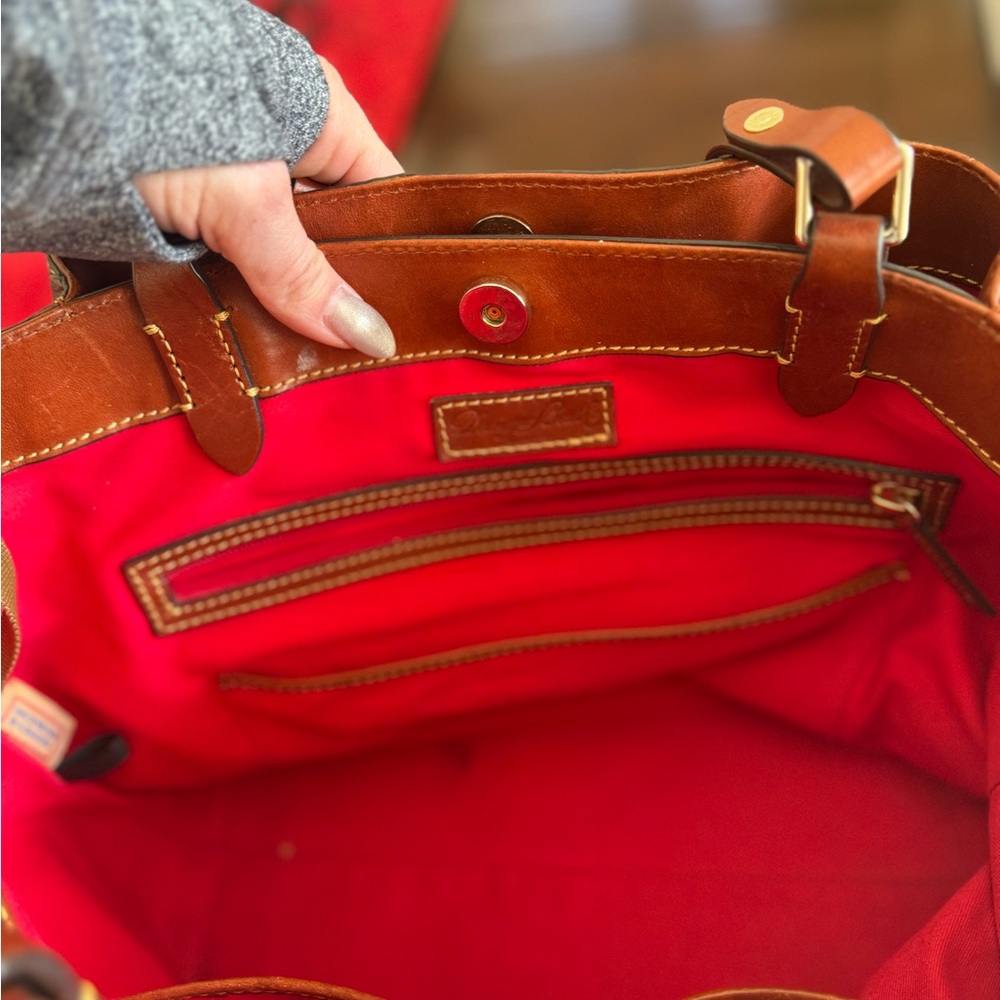 Dooney & Bourke Ostrich Leather Bag - Picture 4 of 9
